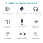 Sensitive Prof Condenser USB Type-C Microphone – High Sensitivity Professional USB-C Mic for Streaming & Recording - Image 5