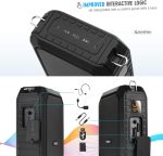 Shidu SOA391 Portable Voice Amplifier – 10W Output, Rechargeable, Bluetooth, TF/USB Support - Image 4