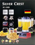 Silver Crest 4500W High-Power Blender – 2L Capacity, 15-Speed Settings, Stainless Steel Blades, Ideal for Smoothies, Ice Crushing, - Image 4