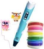 Sky Gadgets 3D Printing Pen with LCD Display – Adjustable Temperature & Speed –
