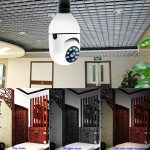 Smart Bulb Camera SCB512 – 1080P HD, 360° Pan & Tilt, WiFi, Night Vision, Two-Way Audio, Motion Detection - Image 5