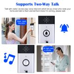 Smart Doorbell Camera MNB3 – Wireless WiFi Video Doorbell with HD Video, Best Price In Muscat Oman - Image 4