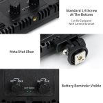 Studio LED Light U600 in Oman – Portable Lighting with Battery & Charger - Image 3