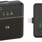 SX31 3-in-1 Wireless Lavalier Microphone – Compatible with iOS, Android, and Cameras – Ideal for Vlogging, Interviews, and Live Streaming,