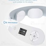 TechLove PG‑2601B19 Portable Neck Massager – U‑Shaped EMS/TENS, Heating, 6 Modes, Remote Control – - Image 3