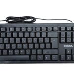 Tecsa Desktop USB Keyboard D11 – Full-Size Wired USB Keyboard for Efficient Typing