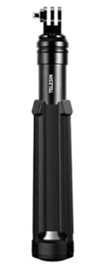 Telesin GP-MNP-090-S Aluminum Monopod / Selfie Stick + Tripod for GoPro & Action Cameras - Image 3