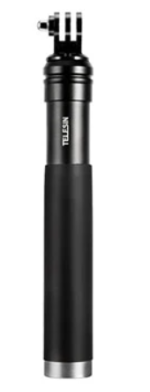 Telesin GP-MNP-090-S Aluminum Monopod / Selfie Stick + Tripod for GoPro & Action Cameras - Image 4