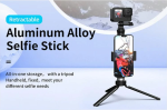 Telesin GP-MNP-090-S Aluminum Monopod / Selfie Stick + Tripod for GoPro & Action Cameras - Image 7