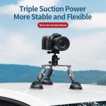 Telesin Three Arm Suction Mount TE-TSB-001 – Professional Camera Mount for GoPro & Action Cams | - Image 2