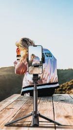 Telesin Vlog Selfie Stick with Bluetooth Remote – Tripod Stick for GoPro & Smartphones | - Image 3