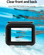 Telesin Waterproof Housing Case for GoPro – Underwater Dive Case up to 60m / 196ft - Image 4