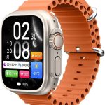 Telzeal TC4G Dual Camera Smartwatch – 2.2" AMOLED Display, 4G SIM Support, IP67 Waterproof, Heart Rate Monitor,