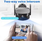 TGO Full HD IP Pan Tilt Indoor Camera TG01 – 1080p, Wi-Fi, Two-Way Audio – - Image 2