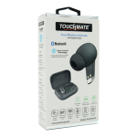 TouchMate TM-BTH350 True Wireless Earbuds – Bluetooth 5.0, High-Bass Sound, Touch Control, IPX4 Waterproof, 25-Hour Battery Life – - Image 5