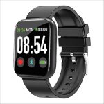 TouchMate TM-SW400NB Fitness Smartwatch – 1.69" Full-Touch Display, Heart Rate & Blood Pressure Monitoring, IP67 Waterproof,