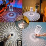 Touch‑Sensor Rechargeable LED Table Lamp – Cordless White Touch Lamp with Multi‑Level Dimming & USB‑C Charging - Image 4