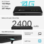 TP-Link WIFI6 4G LTE Mobile Wi-Fi in Oman – Fast Portable Internet Anywhere - Image 5