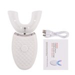 TW1 Teeth Whitening Automatic Toothbrush – Ultrasonic 360° U-Shaped Electric Brush with LED Whitening, IPX7 Waterproof, Rechargeable - Image 6