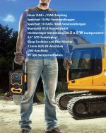 UEME Robuste BGL1 DAB+ FM Bluetooth Radio – 16W Stereo Sound, 2.5" LCD Display, USB Charging, AUX Input, Splash-Proof Design – - Image 7