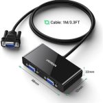 Ugreen VGA Male to 2 Female Video Splitter Cable (Model: 20918) Best Price In Muscat Oman