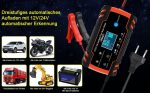 URAQT 12V Smart Battery Charger – Automatic Portable Charger for Car & Motorcycle Batteries - Image 5