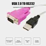USB to Serial USB 2.0 to RS232 Cable – Reliable Connectivity for Legacy Devices Price in Oman Muscat - Image 3