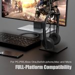 Venker U15 Conference Headset – Wired USB/USB‑C & 3.5 mm Jack with Noise‑Reducing Mic – - Image 3