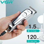 VGR Professional Hair Trimmer V-071 – Rechargeable Cordless Beard & Hair Clipper for Men (Price In Oman) - Image 3