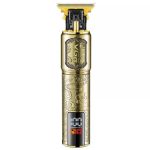 VGR V-073 Professional Hair & Beard Trimmer – Cordless, 1500mAh Battery, LED Display, Stainless Steel Blades, Type-C Charging,