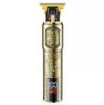 VGR V-073 Professional Hair & Beard Trimmer – Cordless, 1500mAh Battery, LED Display, Stainless Steel Blades, Type-C Charging,