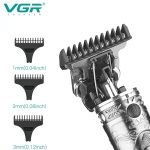 VGR V-228 Professional Cordless Hair Trimmer – 180-Min Runtime, LED Display, Stainless Steel Blades, USB Rechargeable, Price in Oman - Image 3