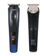 VGR V-259 Professional 3-in-1 Hair & Beard Trimmer – Cordless, 600mAh Battery, LED Display, Turbo Function, Stainless Steel Blades, USB Charging,