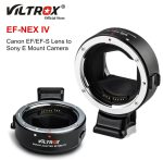Viltrox EF-NEX IV Auto Focus Mount Adapter – Canon EF Lens to Sony E Mount Adapter, - Image 2