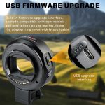 Viltrox EF-NEX IV Auto Focus Mount Adapter – Canon EF Lens to Sony E Mount Adapter, - Image 3