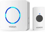 Voxon Doorbell V2029 Wireless Smart Doorbell with Long Range, LED Indicator & Easy Installation –