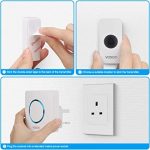 Voxon Doorbell V2029 Wireless Smart Doorbell with Long Range, LED Indicator & Easy Installation – - Image 4