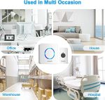 Voxon Doorbell V2029 Wireless Smart Doorbell with Long Range, LED Indicator & Easy Installation – - Image 5