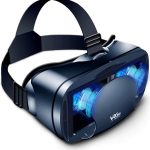 VRG VRB1 3D Virtual Reality Headset – 120° Wide-Angle Lens, Blue Light Protection, Compatible with 5–7" Smartphones –