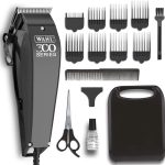 Wahl Home Pro 300 Corded Hair Clipper with 8 Guide Combs & Self-Sharpening Blades –