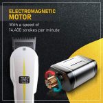 Wahl Super Taper Professional Corded Clipper with V5000 Motor & Adjustable Chrome Blade – - Image 4