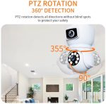 WiFi 360° Dual Channel Smart Camera SP12 – Night Vision, Motion Detection & Mobile App | - Image 7