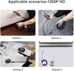 WiFi Endoscope HD720P – 8mm Waterproof Inspection Camera with 6 Adjustable LEDs, Compatible with Android & iOS – - Image 4