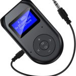 Wireless Audio Transmitter & Receiver – Bluetooth 5.0 2-in-1 Adapter for TV, PC, Car, and Home Stereo –