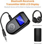 Wireless Audio Transmitter & Receiver – Bluetooth 5.0 2-in-1 Adapter for TV, PC, Car, and Home Stereo – - Image 2