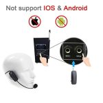 Wireless Microphone AY‑101 – UHF Headset Mic with 10 m Range & Rechargeable Battery - Image 4