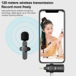 Wireless Mobile Microphone 3-in-1 (iPhone | Type-C | AUX) – 3N2 Lavalier Mic for Vlogging & Recording | - Image 4