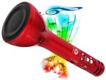 Wster WS‑1698 Portable Bluetooth Karaoke Mic & Hi‑Fi Speaker – Record, FM & USB –