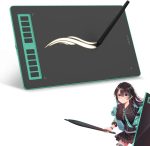 XENX P3-1060 Graphic Drawing Tablet - 10 Shortcut Keys + Battery-Free Pen, 10×6.22″ Large Active Area, Compatible with Windows • Mac • Android - Image 2