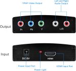 Xf Times HDMI to YPbPr Component Video Converter (HD 1080p Scaler Adapter) – - Image 3